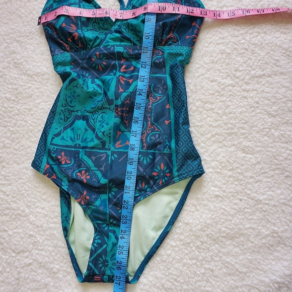 Prana Womens Atalia Lagos Lisbon One-piece Swimsuit Size Small - Picture 9 of 11